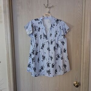 Floral Print Women's Top